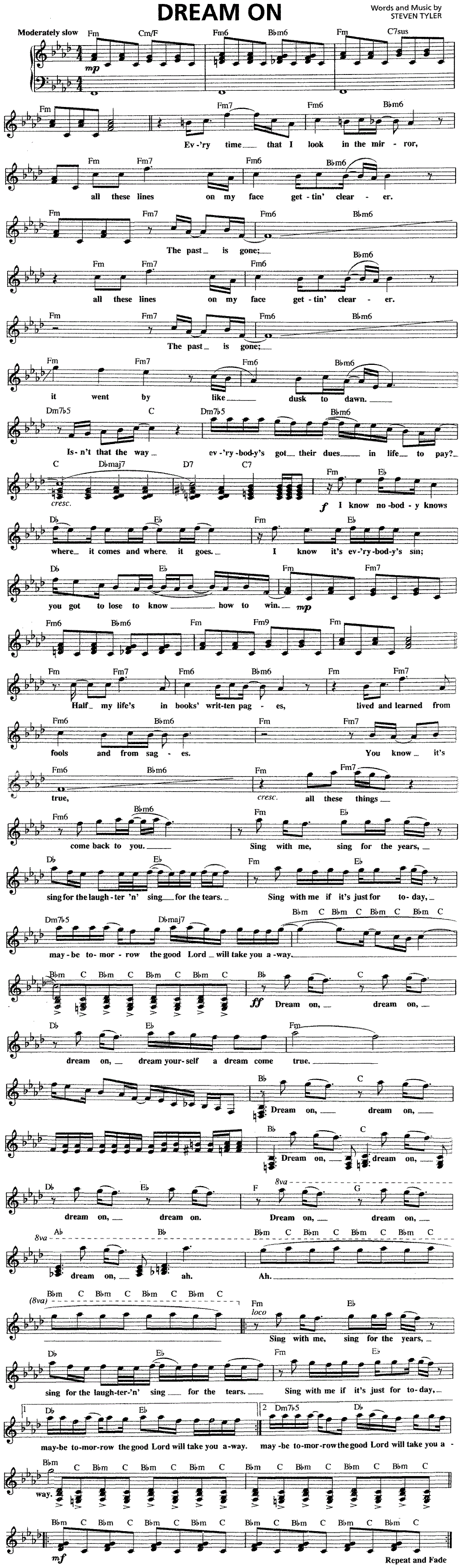 Sheet Music